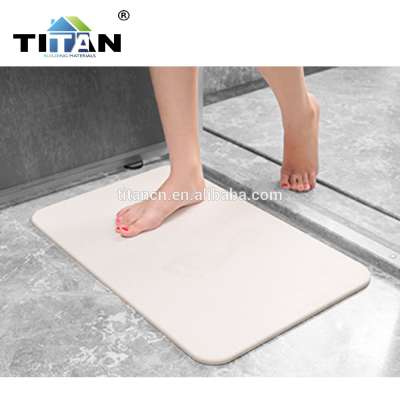 Water Absorption Bath Mat Diatomite Mat For Bathroom