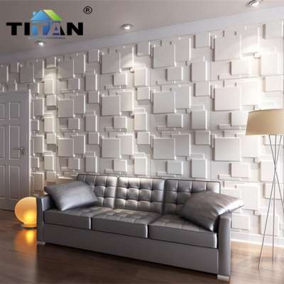 2018 new design wall tile plastic pvc 3d foam wall panel decor for interior decoration